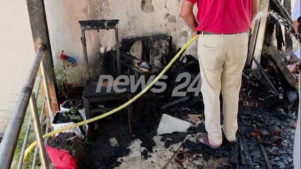 Zjarri shkrumbon banesën në Fier, pronarja merr djegie të rënda
