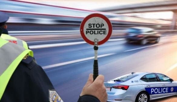 Shofer gjobitet 500 euro për shpejtësi 155 km/h në zonë 50 km/h