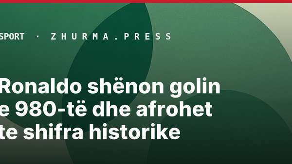 Ronaldo shënon golin e 980-të dhe afrohet te shifra historike