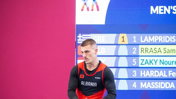 Medalje bronzi për Samuel Rrasën në Europianin e peshëngritjes