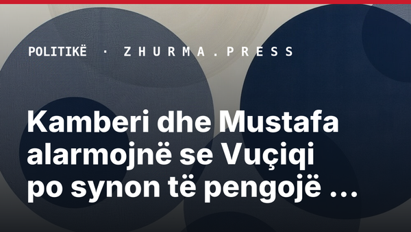 Kamberi dhe Mustafa alarmojnë se Vuçiqi po synon të pengojë votimin e diasporës