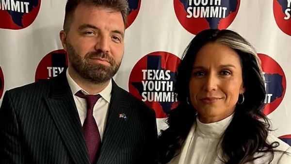 Ermal Sadiku takon kongresmenin Brandon Gill dhe Tulsi Gabbard në SHBA