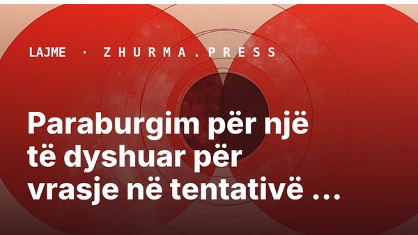 Paraburgim për një të dyshuar për vrasje në tentativë në Vushtrri