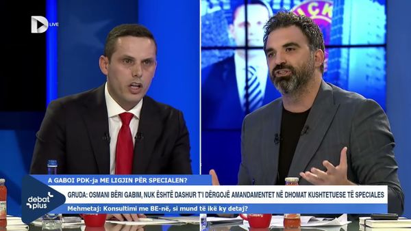 Debati për Ligjin e Dhomave të Specializuara në Debat Plus