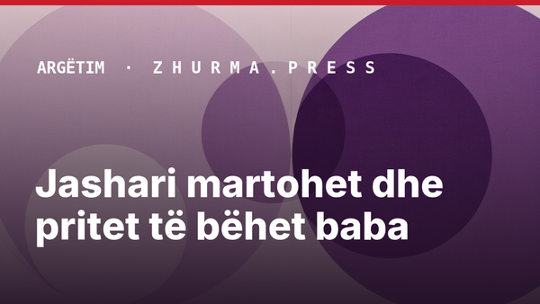 Jashari martohet dhe pritet të bëhet baba