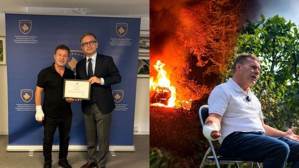 Ambasada e Kosovës në Zvicër nderoi bashkatdhetarin Hajdin Limoni