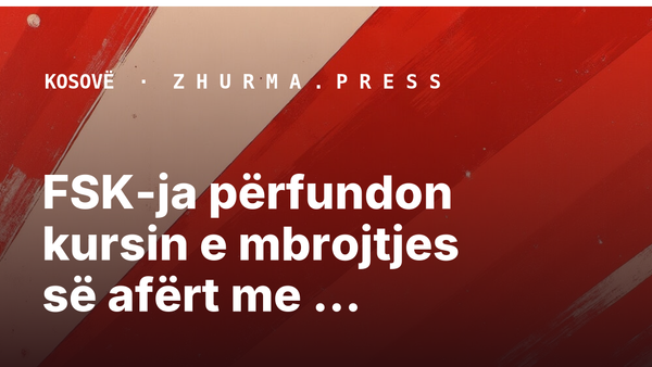 FSK-ja përfundon kursin e mbrojtjes së afërt me Gjermaninë