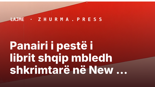 Panairi i pestë i librit shqip mbledh shkrimtarë në New Jersey