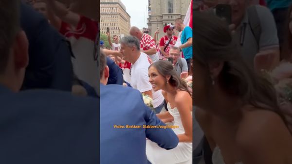 Çifti amerikan viral në dasmë udhëton në Kroaci nga tifozët