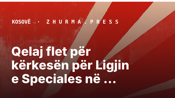 Qelaj flet për kërkesën për Ligjin e Speciales në Kushtetuese