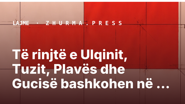Të rinjtë e Ulqinit, Tuzit, Plavës dhe Gucisë bashkohen në takim tre ditësh