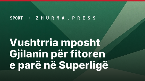 Vushtrria mposht Gjilanin për fitoren e parë në Superligë