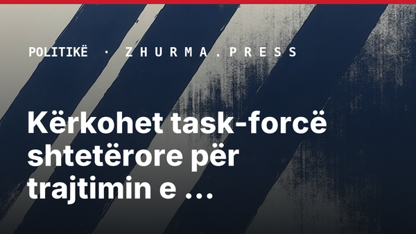 Kërkohet task-forcë shtetërore për trajtimin e Speciales