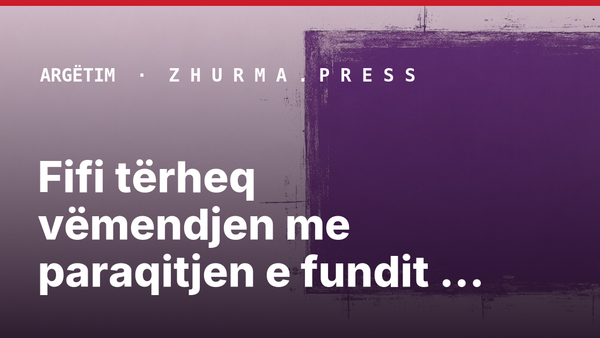 Fifi tërheq vëmendjen me paraqitjen e fundit nga vetura