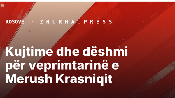 Kujtime dhe dëshmi për veprimtarinë e Merush Krasniqit