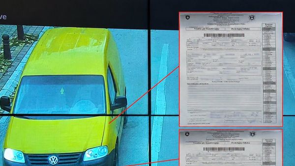 Prishtinë: Shoferi gjobitet me 700 euro për targa të huaja dhe regjistrim të skaduar