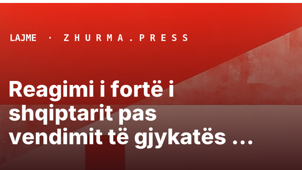 Reagimi i fortë i shqiptarit pas vendimit të gjykatës për vrasjen e vëllait në Itali