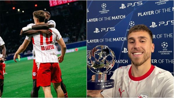 Brajan Gruda shkëlqen me RB Leipzig dhe zgjidhet lojtari i ndeshjes ndaj PSV-së