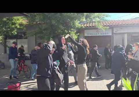 Municion i skaduar gjatë ndërhyrjes policore ndaj protestuesve në Tiranë