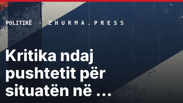 Kritika ndaj pushtetit për situatën në kryeqytet