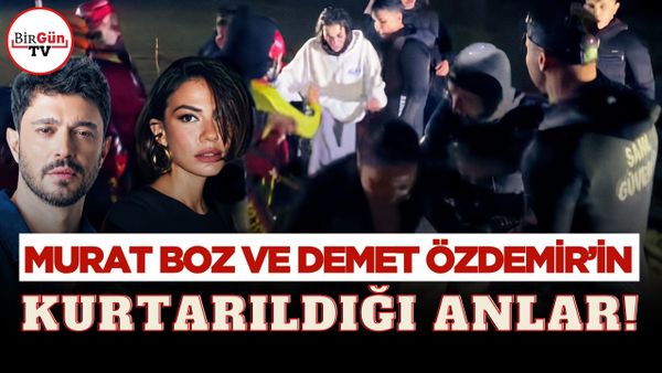Përmbytjet në Stamboll bllokojnë këngëtarin Murat Boz dhe aktoren Demet Özdemir