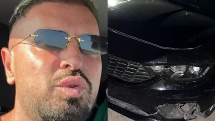 Labinot Rexha pëson aksident gjatë udhëtimit për Zvicër për shkak të gurëve të hedhur