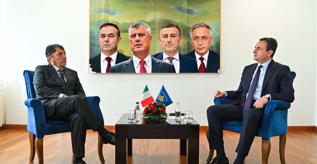 Kurti dhe ambasadori italian diskutojnë për integrimin dhe aktgjykimin në Hagë