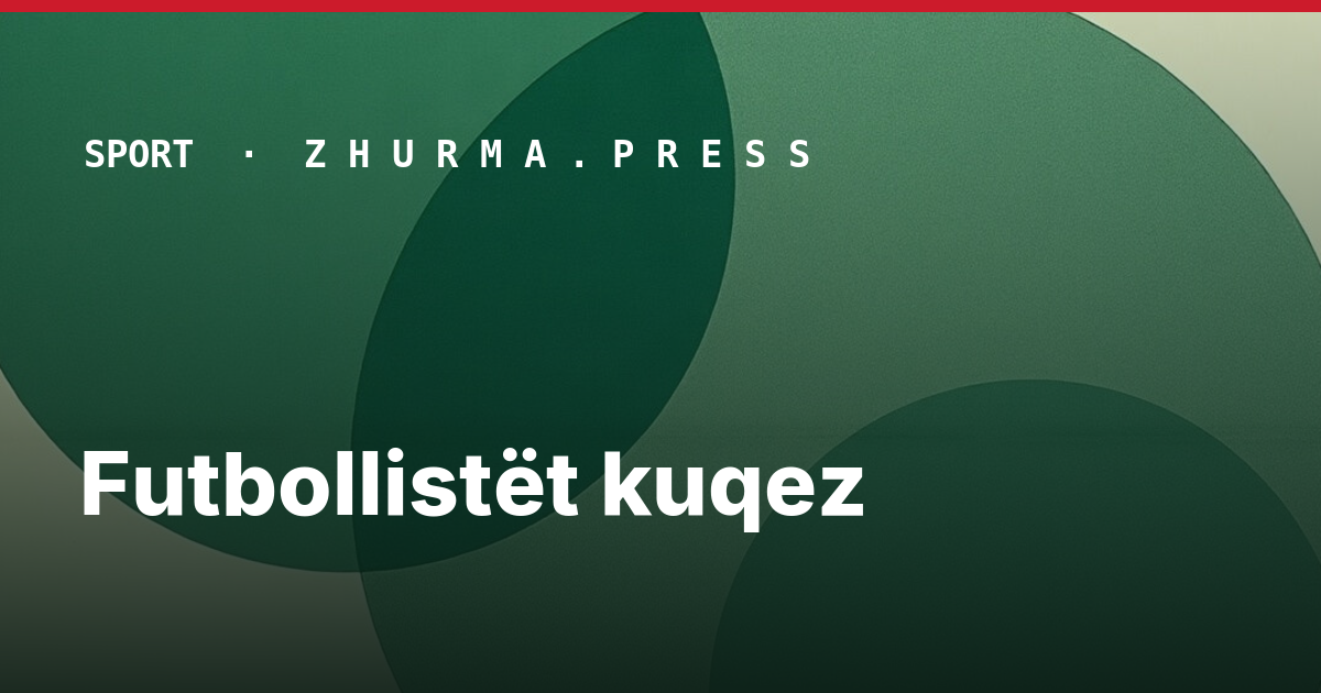 Futbollistët kuqez