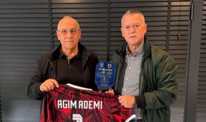 Agim Ademi takon nënkryetarin e FSHFGj-së dhe kryetarin e Kosova Regensburgut