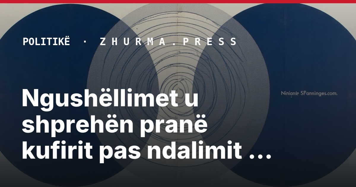 Ngushëllimet u shprehën pranë kufirit pas ndalimit nga autoritetet serbe
