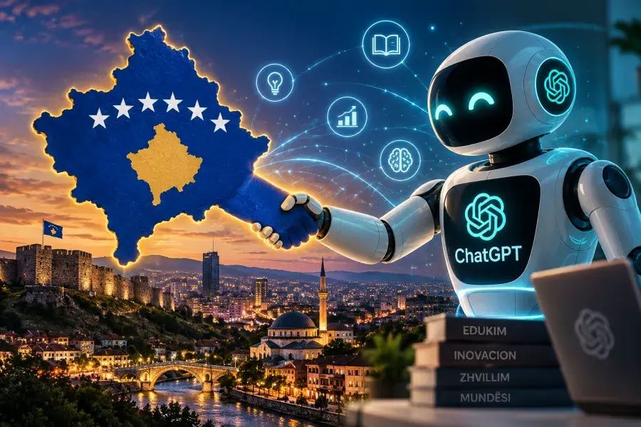Përdorimi i ChatGPT në Kosovë arrin në 45 për qind