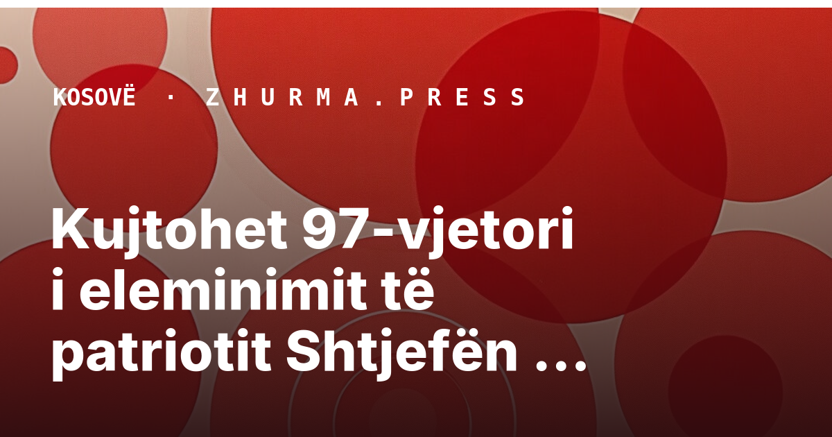 Kujtohet 97-vjetori i eleminimit të patriotit Shtjefën Gjeçovi