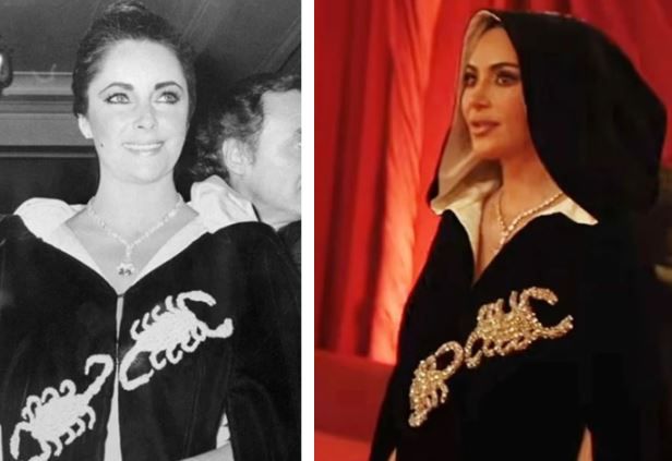Kim Kardashian dyshohet për blerjen e pelerinës së Elizabeth Taylor
