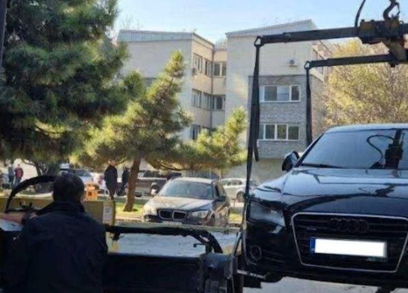 Operacioni Merimanga heq 135 makina të parkuara të pakonsultësisht në Qendër të Shkupit
