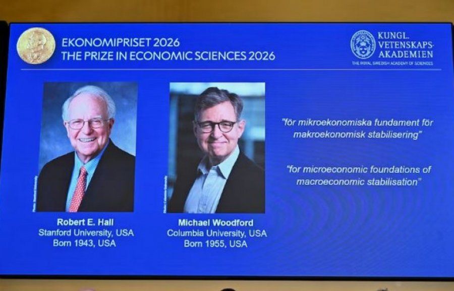 Robert Hall dhe Michael Woodford fitojnë çmimin Nobel në Ekonomi 2026