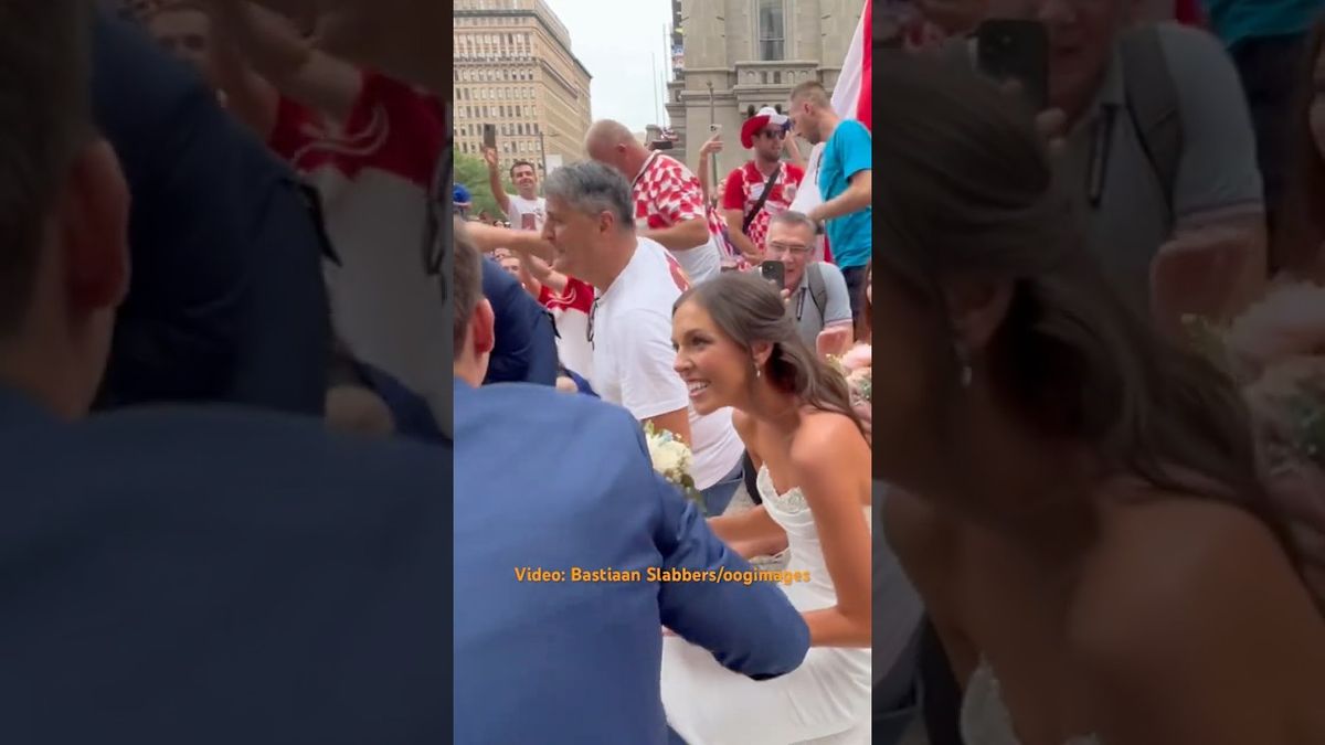 Çifti amerikan viral në dasmë udhëton në Kroaci nga tifozët