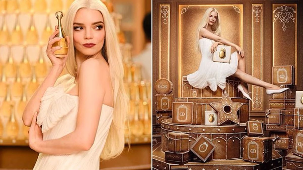 Anya Taylor-Joy shfaqet në fushatën festive të Dior Beauty