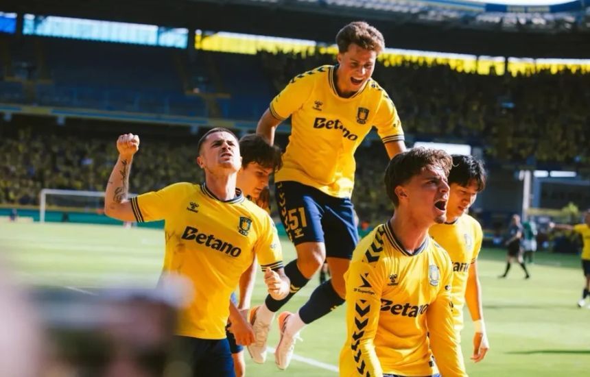 Olti Hyseni shënon dhe asiston në fitoren 5-2 të Brondbyt ndaj Lyngby