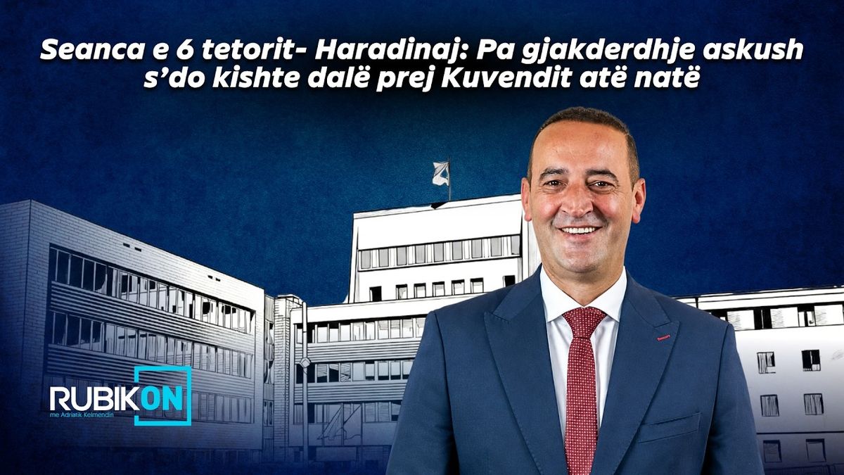Seanca e Speciales, Haradinaj: Deputetët s'kanë mundur të dalin pa gjakderdhje